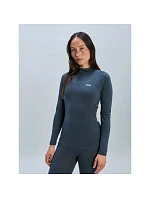 Cyklistické tričko POC W's Layer Merino Mock Neck Jersey, šedé Cyklistické tričko POC W's Layer Merino Mock Neck Jersey, šedé
