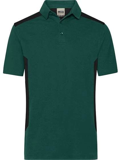 Daiber JN 1826 Pánské pracovní piqué polo "Strong" 02.1826 dark green/black Daiber JN 1826 Pánské pracovní piqué polo "Strong" 02.1826 dark green/black