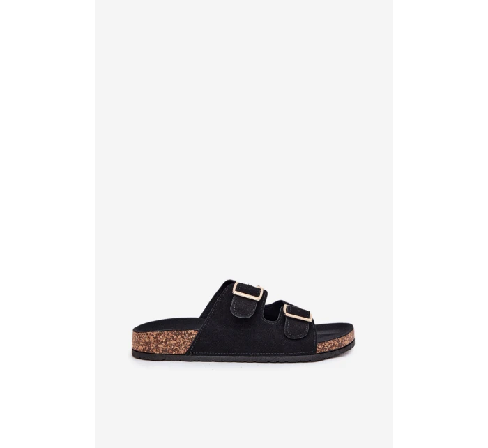 Dámské Pantofle Se Zlatými A Černé model 21703259 - Boto