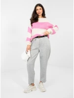 Jumper MI SW 0203.71 růžový Jumper MI SW 0203.71 růžový