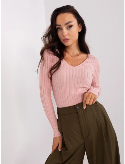 PM SW PM1088 Svetr.25 světle růžová