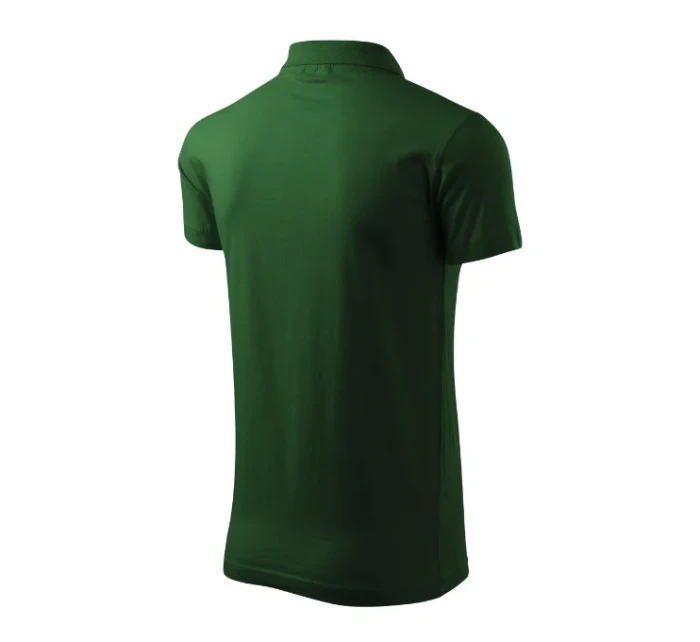 Single J. polokošile pánská lahvově zelená