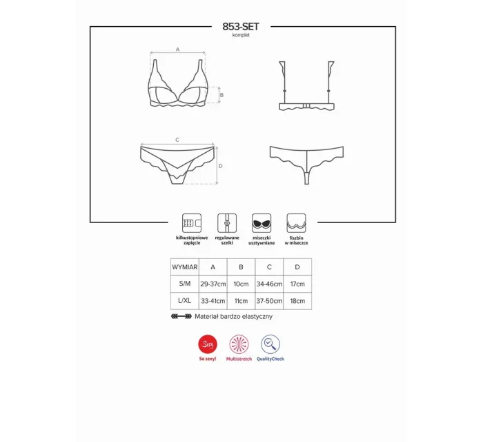 Romantický set 853 - SET - Obsessive