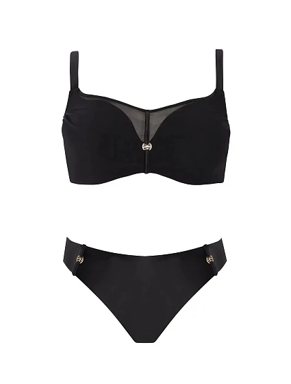 Dámské dvoudílné plavky 6 černé model 21129991 - Self Dámské dvoudílné plavky 6 černé model 21129991 - Self