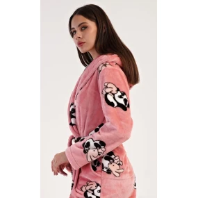 Dámský župan krátký s kapucí Malá panda