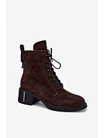Boty na podpatku model 231607 Step in style Boty na podpatku model 231607 Step in style