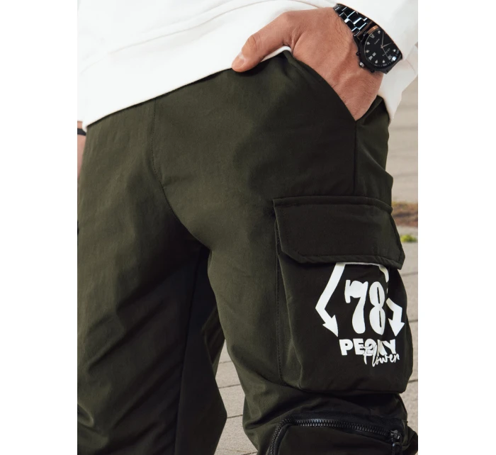 Pánské bojové kalhoty zelené Dstreet model 21973104 - FashionStreet