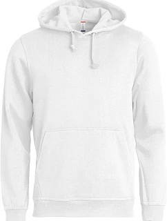 Clique Basic Hoody Unisex mikina s kapucí 67.2131 white