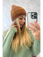 Fleecová čepice Melisa K241 red+olive Fleecová čepice Melisa K241 red+olive