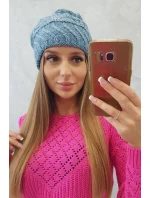 Dámská čepice Dagmara K332 light denim Dámská čepice Dagmara K332 light denim