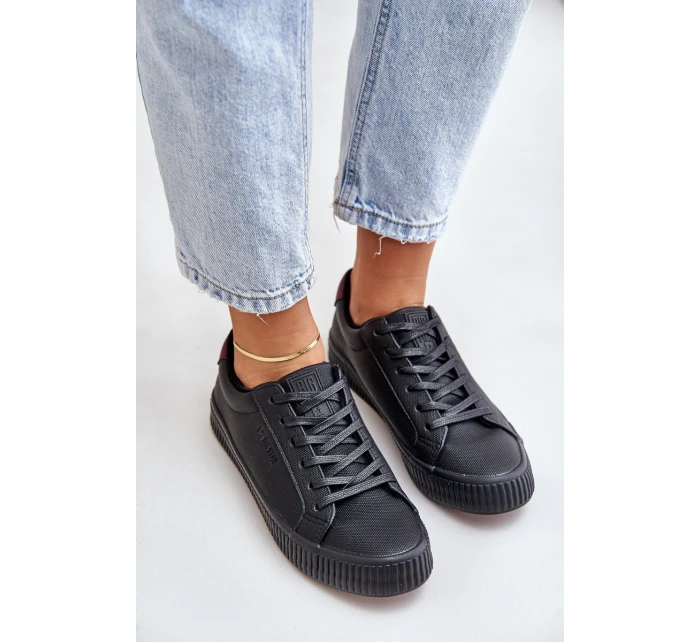 Zateplené dámské tenisky Big Star model 21676064 černé - Big Star Shoes Zateplené dámské tenisky Big Star model 21676064 černé - Big Star Shoes