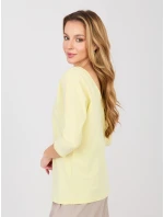 Bluzka RV BZ model 22013850 jasny żółty - FPrice