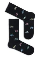 PÁNSKÉ BAREVNÉ PONOŽKY MALÉ JÍZDNÍ KOLA 0125.043