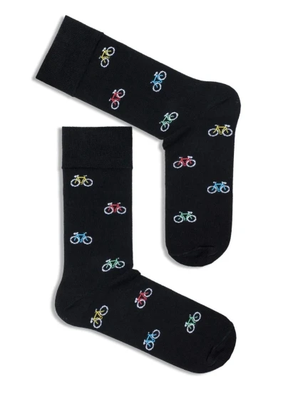 PÁNSKÉ BAREVNÉ PONOŽKY MALÉ JÍZDNÍ KOLA 0125.043