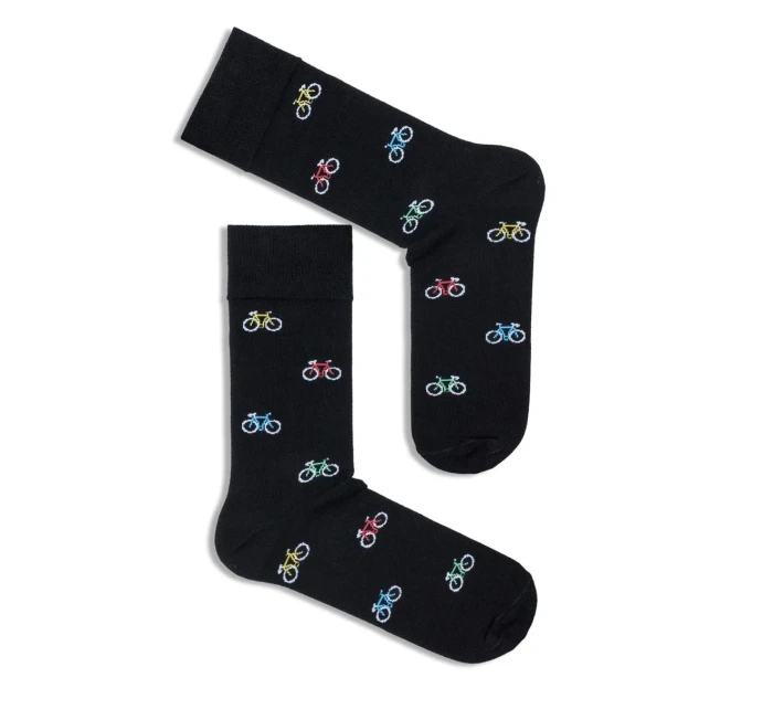 PÁNSKÉ BAREVNÉ PONOŽKY MALÉ JÍZDNÍ KOLA 0125.043