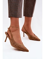 Sandály na podpatku  model 227440 Step in style