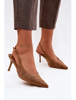 Sandály na podpatku  model 227440 Step in style