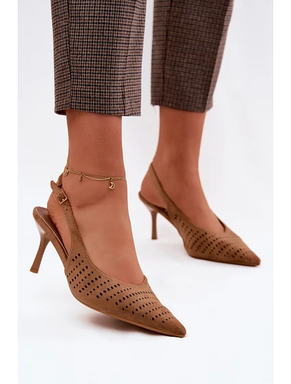 Sandály na podpatku  model 227440 Step in style