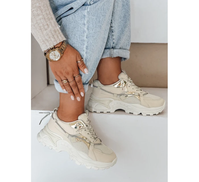 FashionStreet béžové dámské tenisky ZY1011