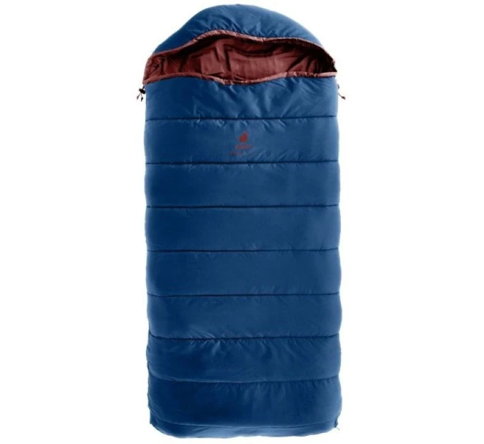 Dětský spací pytel Deuter Starlight SQ (130-170 cm) - noční modrá/červené dřevo Dětský spací pytel Deuter Starlight SQ (130-170 cm) - noční modrá/červené dřevo