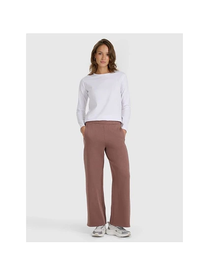 Dámské tepláky s širokými nohavicemi model 21727224 - 4F Dámské tepláky s širokými nohavicemi model 21727224 - 4F