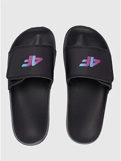 Dívčí žabky na suchý zip 4F 4FJWSS26FSLIF032-20S