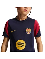 Dětské tričko FC Barcelona Strike tmavě modré a vínové model 22323614 401 - NIKE Dětské tričko FC Barcelona Strike tmavě modré a vínové model 22323614 401 - NIKE