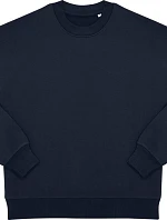 B&C Influence Crew Těžká oversize unisex mikina 01.IC01 navy