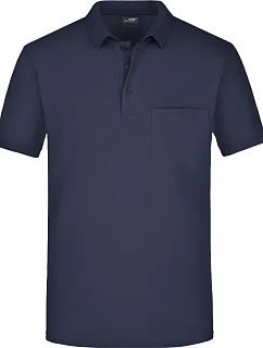 Daiber JN 922 Piqué polo s náprsní kapsou 02.0922 navy