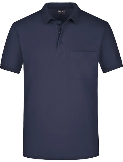 Daiber JN 922 Piqué polo s náprsní kapsou 02.0922 navy Daiber JN 922 Piqué polo s náprsní kapsou 02.0922 navy