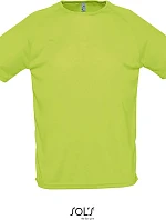 SOL'S Sporty Pánské raglánové sportovní tričko 25.1939 apple green