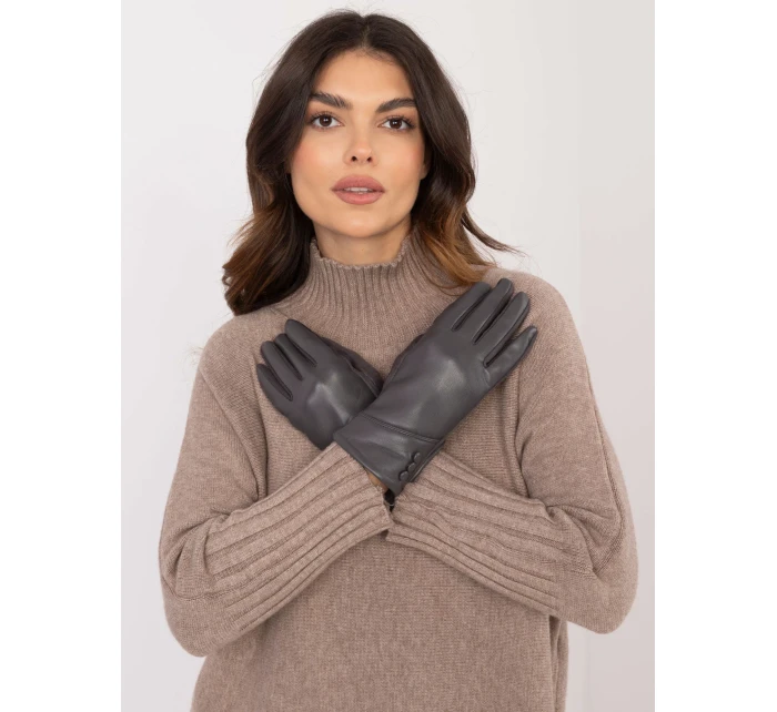 Rękawiczki AT RK model 20613946 ciemny szary - FPrice