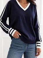 Sweter IR SW model 22404385 granatowy - FPrice Sweter IR SW model 22404385 granatowy - FPrice