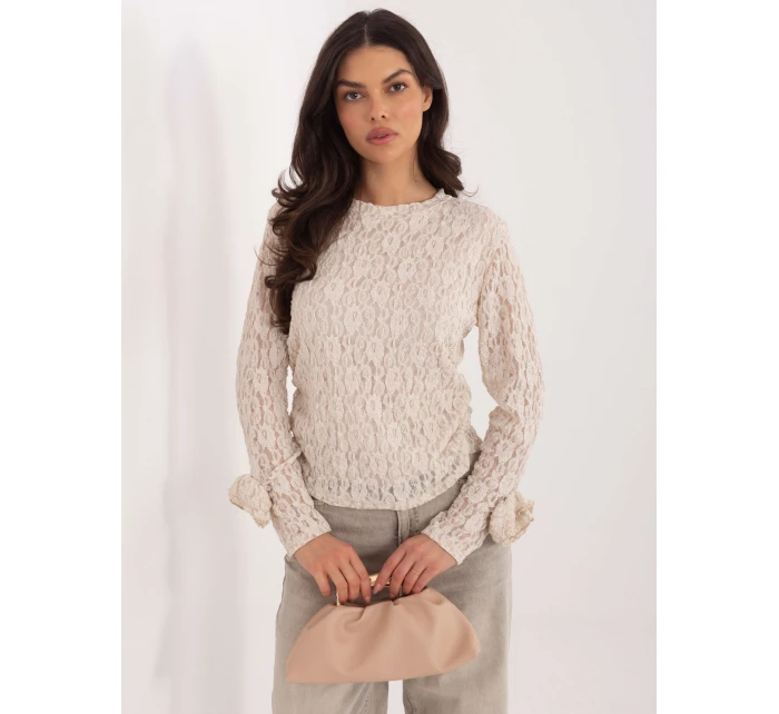 Bluzka IT BZ model 21808024 jasny beżowy - FPrice