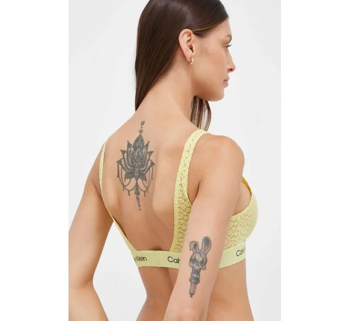 Dámská sportovní podprsenka  žlutá  model 20969724 - Calvin Klein
