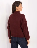 Dámský svetr Jumper MI SW WM218.02 Bordó - FPrice