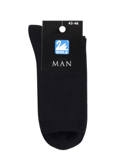 Hladké pánské ponožky s model 8491605 - Wola