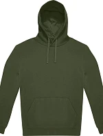 B&C ID.333 Hoodie Unisex mikina s kapucí 01.I333 urban khaki