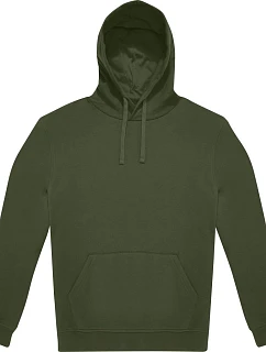 B&C ID.333 Hoodie Unisex mikina s kapucí 01.I333 urban khaki