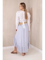 Sukně s delšími zády šedý Sukně s delšími zády šedý