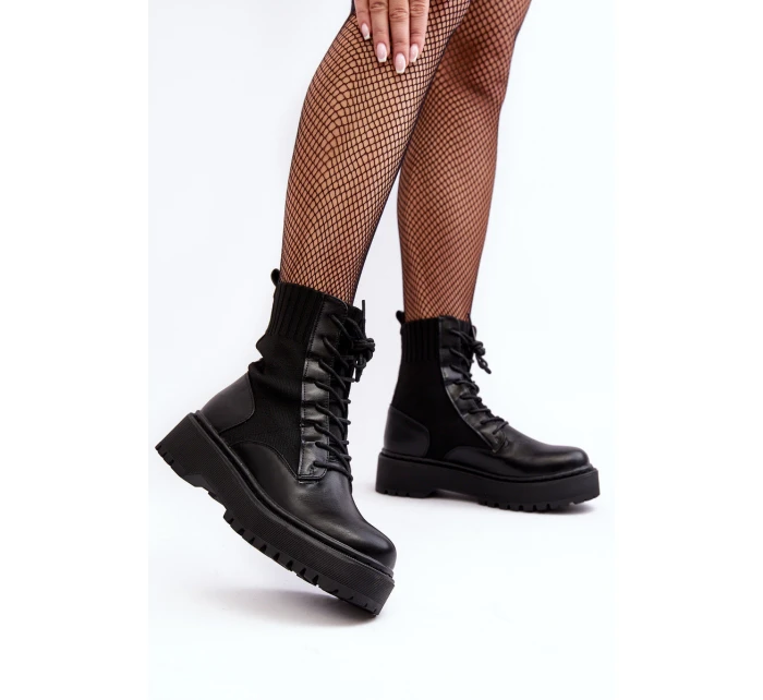 Dámské boty s černé model 21640375 - Boto Dámské boty s černé model 21640375 - Boto