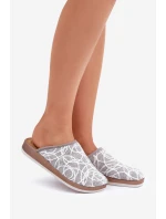 Lesklé dámské pantofle Inblu CT000028 Šedé