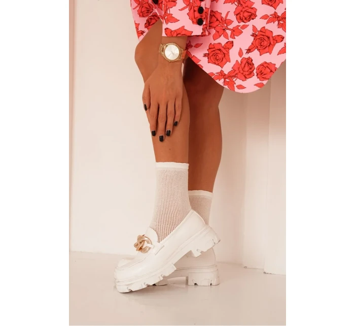 Dámské punčochy síťované Ecru