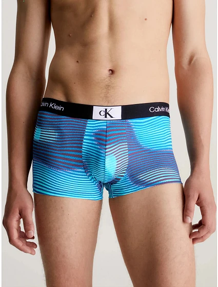 Pánské boxerky modré model 19041401 - Calvin Klein Pánské boxerky modré model 19041401 - Calvin Klein