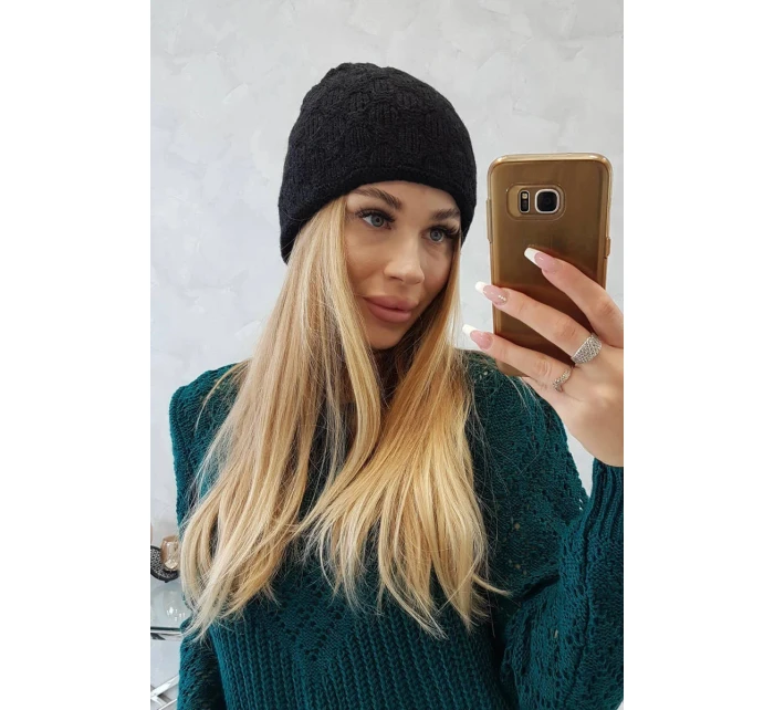 Čepice  černá model 22036010 - Oliwier