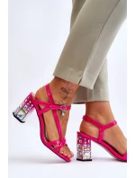 Sandály na podpatku  model 179864 Step in style