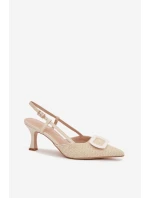 Sandály na podpatku  model 225207 Step in style