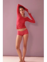 Beauty Layers Top Scoop Neck - ORANGE - TRIUMPH ORANGE - TRIUMPH