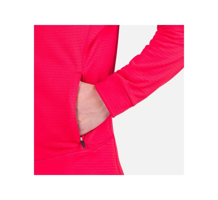Rossignol Blackside Fleece Fz mikina červená Rossignol Blackside Fleece Fz mikina červená