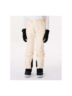 Lyžařské kalhoty RIP CURL Rider s vysokým pasem bílé